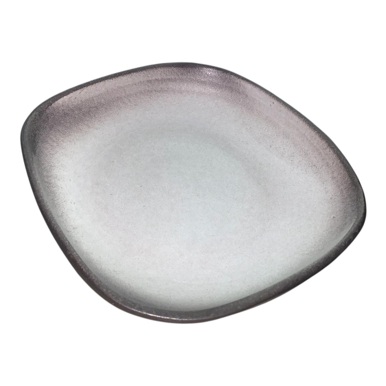 طبق حلوى عميق من AbraCadabra بقطر 22 سم يتميز بتصميم أنيق وعملي مثالي لتقديم الحلويات أو الفواكه أو الوجبات الخفيفة -بدون بوكس