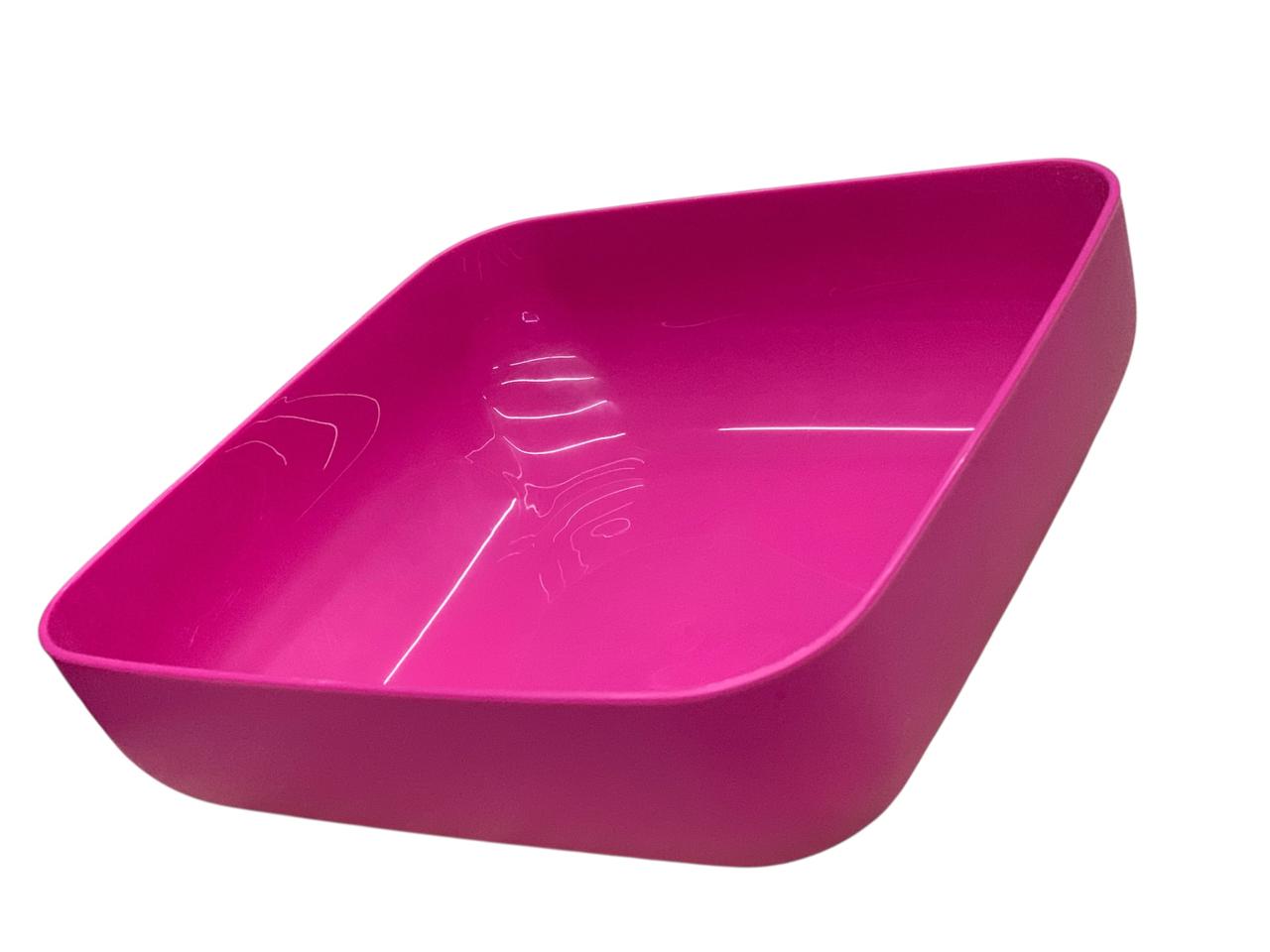 أوشسان – علب مربعة قصيرة كبيرة الحجم من البلاستيك عالي الجودة الخالي من BPA للاستخدام المنزلي العصري