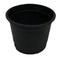 20cm Black Planter - Set of 1 Piece Black plant pots, from Macrame Art Space- No Box - Safqqa Egypt