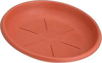 Bama Round Saucer, 20099, Red Brown, Plastic - Made In Italy - Safqqa Egypt