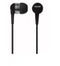 Maxell KX 2507 Stereo Earbuds Headphones with Mic and AUX Plug, Cord Length 1.2 Meters - Black - Safqqa Egypt