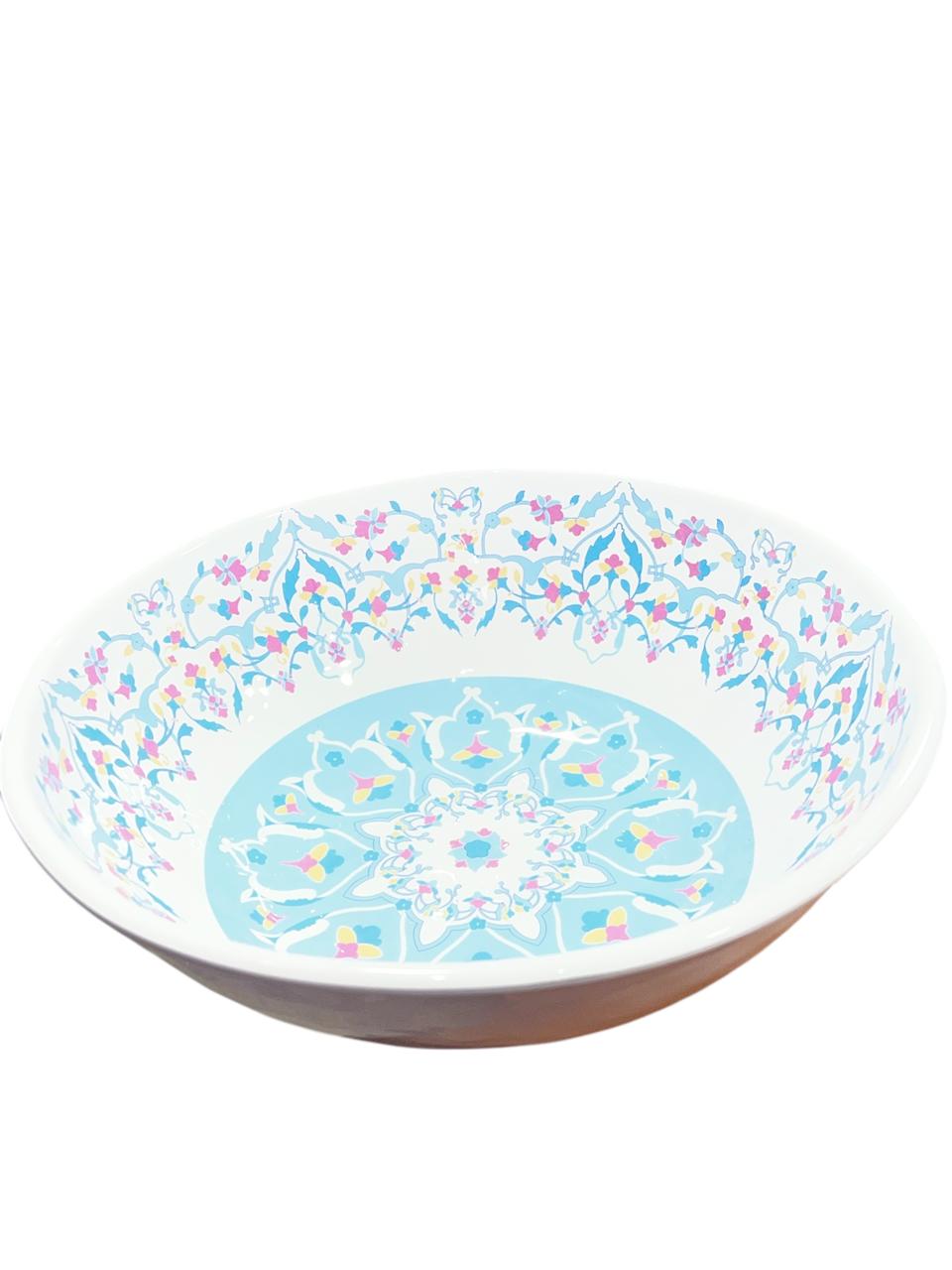 وعاء مومنتس ميلامين (28 سم) يجمع بين المتانة والأناقة والعملية، مما يجعله مثاليًا للاستخدام اليومي أو للمناسبات الخاصة. مصنوع من الميلامين عالي الجودة الذي يتميز بخفة الوزن ومقاومته للكسر وسهولة تنظيفه