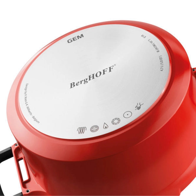 Cooking Pot BergHOFF Gem Line Red - Safqqa Egypt