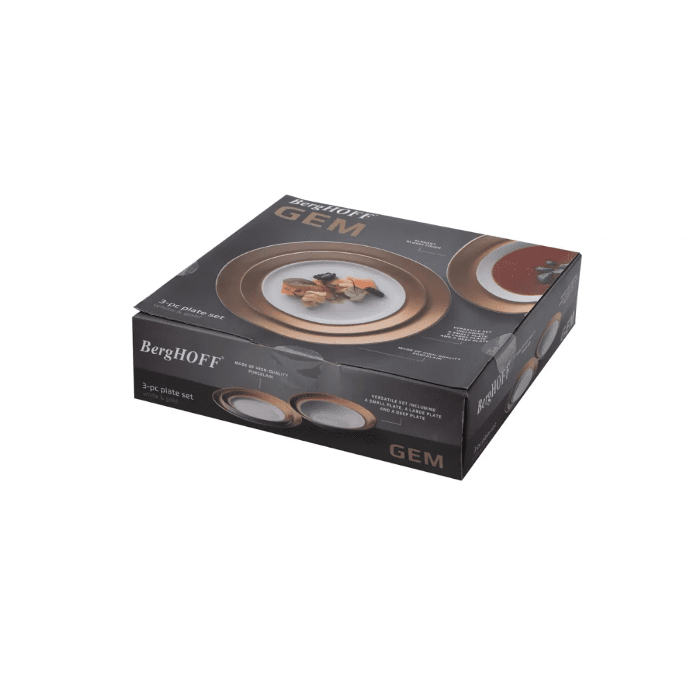 BergHOFF 3-pc Plate Set - Safqqa Egypt