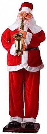 Santa Claus Statue - Life-Size Animated Christmas Outdoor Decoration with Music and Dancing - Safqqa Egypt