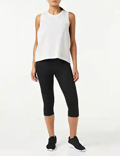 Reebok Women's Workout Ready Mesh Capri Leggings - Safqqa Egypt