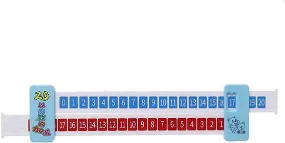 Plastic Math Ruler For Kids - Multi Color - Safqqa Egypt