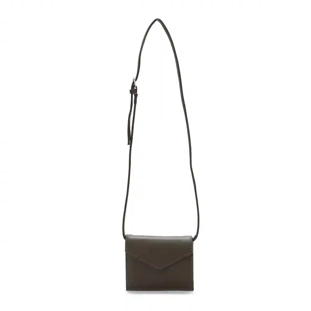 TGS Lisa Leather Bag For Women and Girls - Olive - Safqqa Egypt