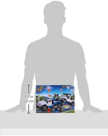 BanBao Police Series Tow Truck Building Blocks - Multi-Color - Safqqa Egypt