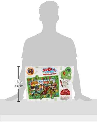 Fluffy Bear ED-3001 Spot It Alphabet Activity Kit for Kids - Safqqa Egypt