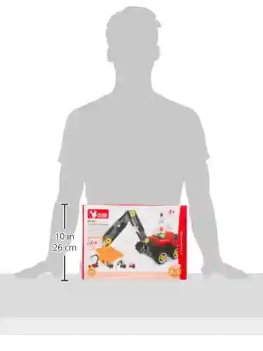 Dubie 434 Excavator Shaped Building Blocks - 42 Pieces - Safqqa Egypt