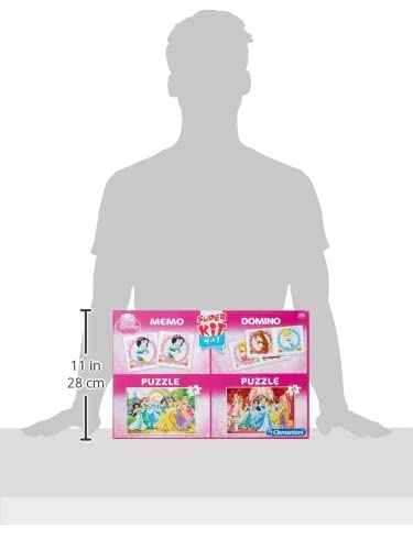 Clementoni Princess 4 In 1 Game - Safqqa Egypt