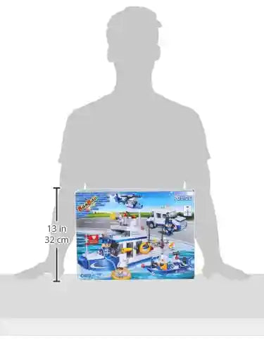 BanBao - Police Series Building Set 418 Pieces - Safqqa Egypt