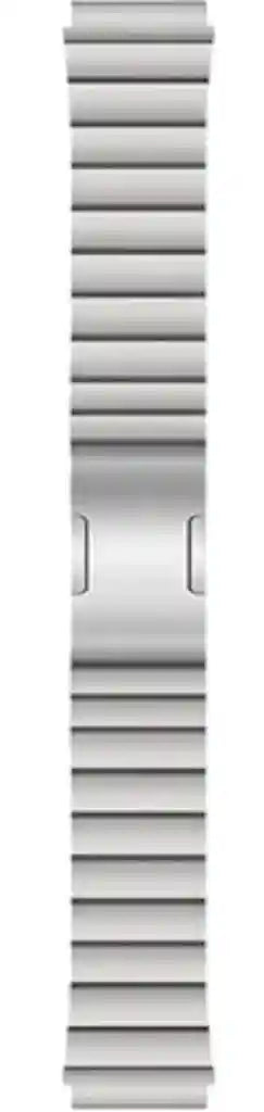 Generic 22mm Titanium Metal Watch Band for HUAWEI GT 3 Pro 46mm / GT3 GT 2 46mm / GT2 Pro Wrist Band Bracelet (Silver) - Safqqa Egypt