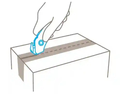 Martor 350001 Secumax 350 Concealed Blade Safety Cutter , black , Large 6.0
