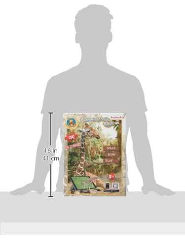 Fluffy Bear AR-6005 Giraffe Puzzle - Multi Color, Multi Size - Safqqa Egypt