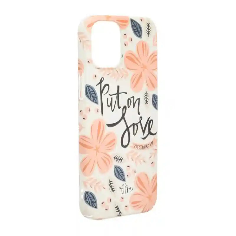 Generic Silicone High Quality Back Phone Protection Case With Flowers Print Design And Safety Edges For Iphone 12 (5.4) - Multi Color - Safqqa Egypt