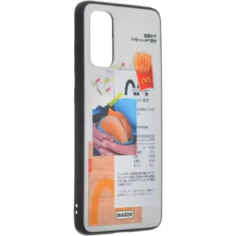 Dragon Plastic Creative Back Phone Protection Case Funky Design With Silicone Safety Edges And Mirror Back For Samsung Galaxy S11E / S20 - Multi Color - Safqqa Egypt