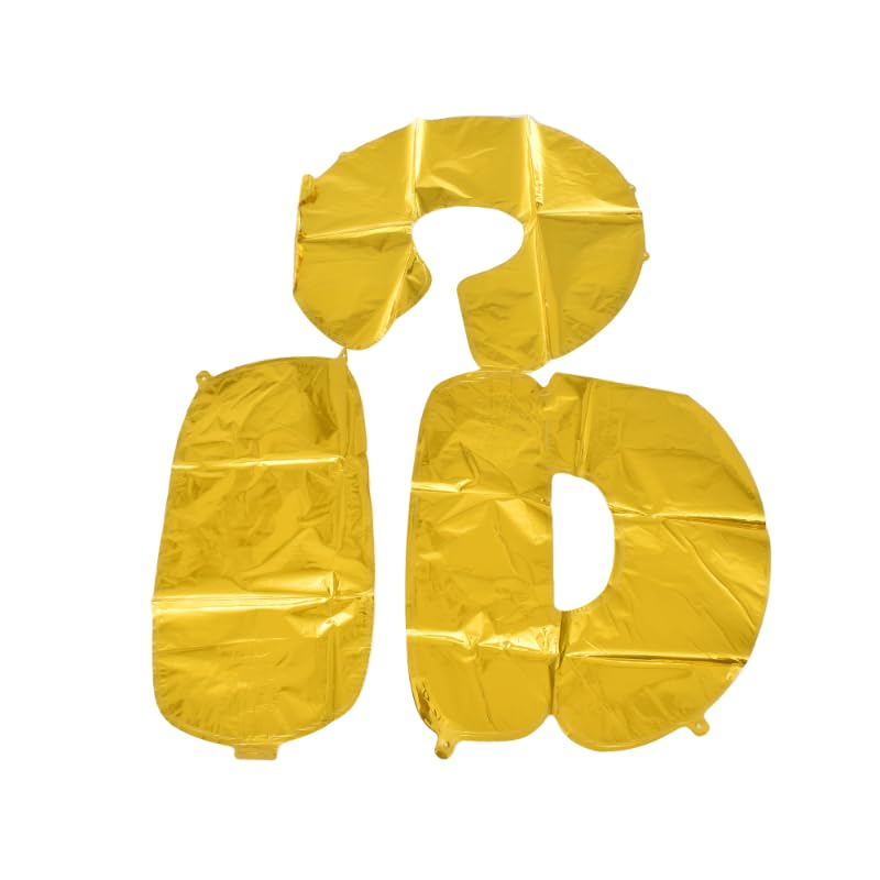 بالونات فويل كبيرة لامعة يمكن ملؤها بالهواء أو الهيليوم مصنوعة من مواد عالية الجودة خصيصا لتزيين حفلات الخطوبة، مجموعة من 8 قطع - لون فضي