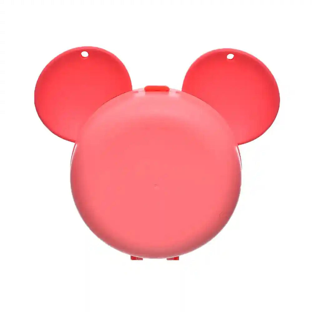 Plastic outdoor picnic make up box with teady bear and mouse design bag set of 15 pieces for kids - multi color - Safqqa Egypt