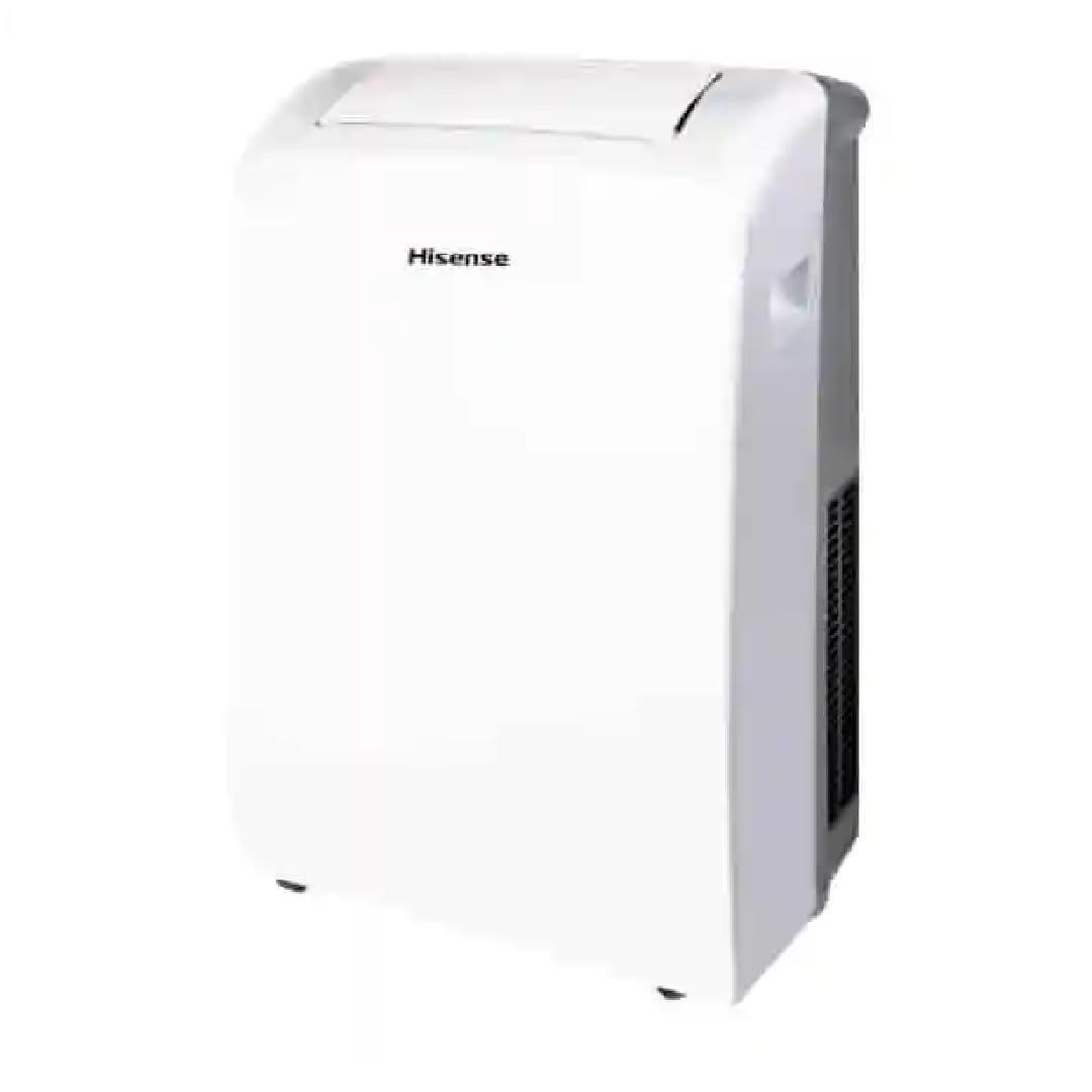Hisense 12000 BTU Portable Air Conditioner – Heat & Cool, Low Noise, Auto Swing, 360° Universal Wheels - Safqqa Egypt