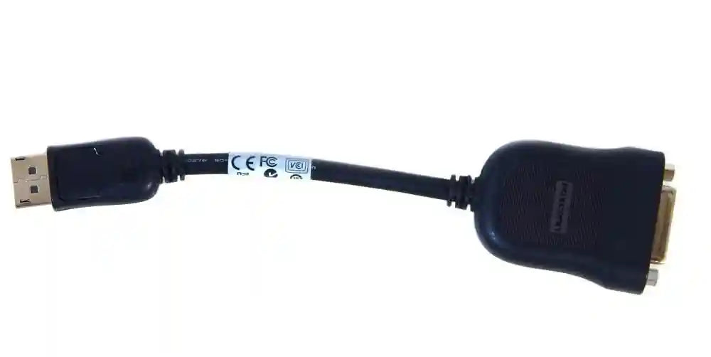 Foxconn KX 2905 Display Port Male to DVI Female Adapter Cable, 20 Centimeters -Black, DisplayPort - Safqqa Egypt