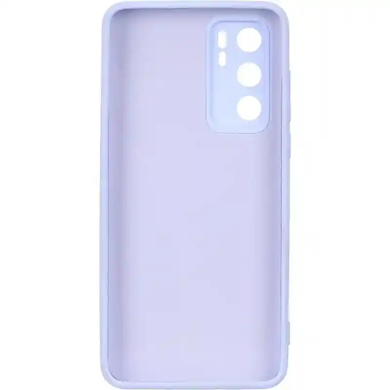 Generic Silicone Phone Case With Four Angles Protection Edges And Modern Design For Huawei P40 6.1 Inch - Lavender - Safqqa Egypt