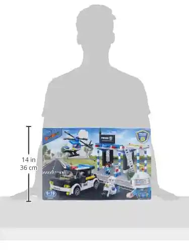 BanBao Police Garage 522 Pieces - Safqqa Egypt