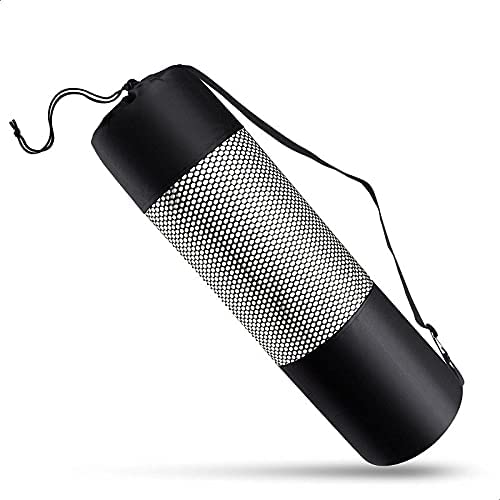 حصيرة يوغا من Gymbit مصنوعة من PVC – مع حقيبة حمل – 173×61 سم – سُمك 6 مم