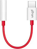 محول صوت pTron سوليرو C1 Type-C إلى 3.5 ملم لسماعات الرأس متوافق مع أجهزة شاومي ون بلس