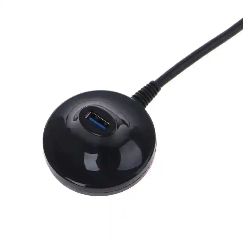 Keendex KX 2607 High Speed USB 3.0 Male to Female USB Wireless WIFI Adapter Extension Standing Docking, 1.5 Meters - Black - Safqqa Egypt