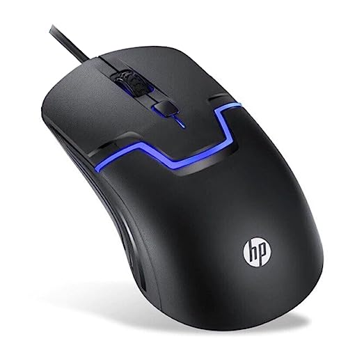 Mouse Wired Gaming Color LED Light DPI Control - Black