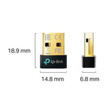 محول بلوتوث UB500 USB 5.3 للكمبيوتر، دونجل مستقبل بلوتوث 5.3 يدعم ويندوز 0/5/8.5/7/XP للكمبيوتر واللاب توب والماوس والكيبورد وطابعات والسماعات وPS4/10/8.1/8/7، وذراع Xbox