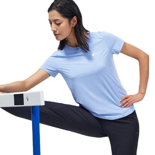 Anta Women's SS Performance Tee – Lightweight, Breathable & Stylish Activewear Top