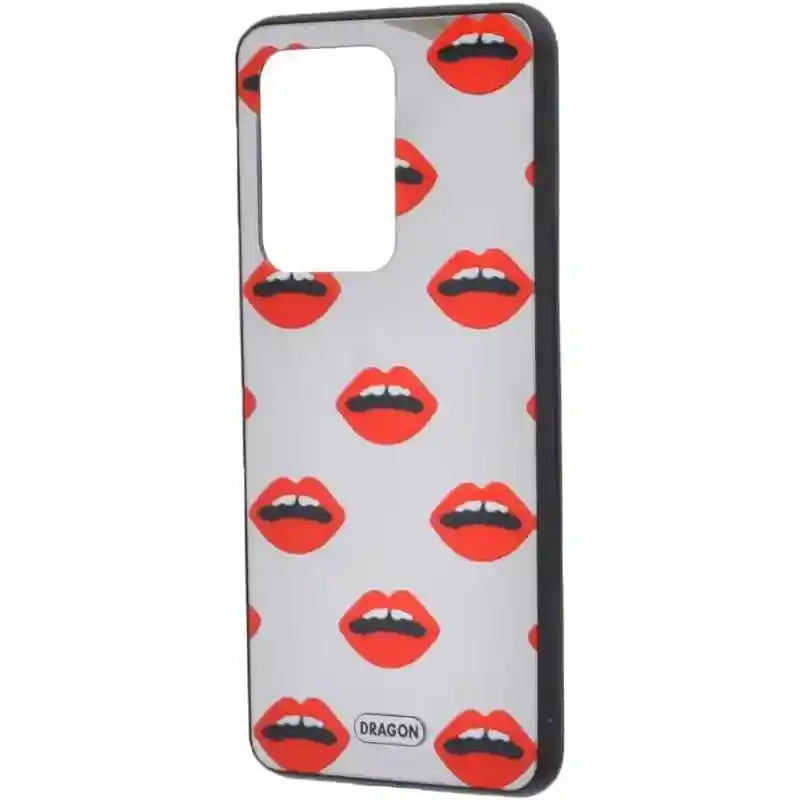 Dragon Plastic Creative Back Phone Protection Case Funky Design With Silicone Safety Edges And Mirror Back For Samsung Galaxy S11 / S20 Ultra - Multi Color - Safqqa Egypt