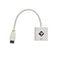 1080P Hdmi Male To Vga Female Video Converter Adapter Cable With Audio For Pc Dvd Hdtv 20Cm - White, USB - Safqqa Egypt