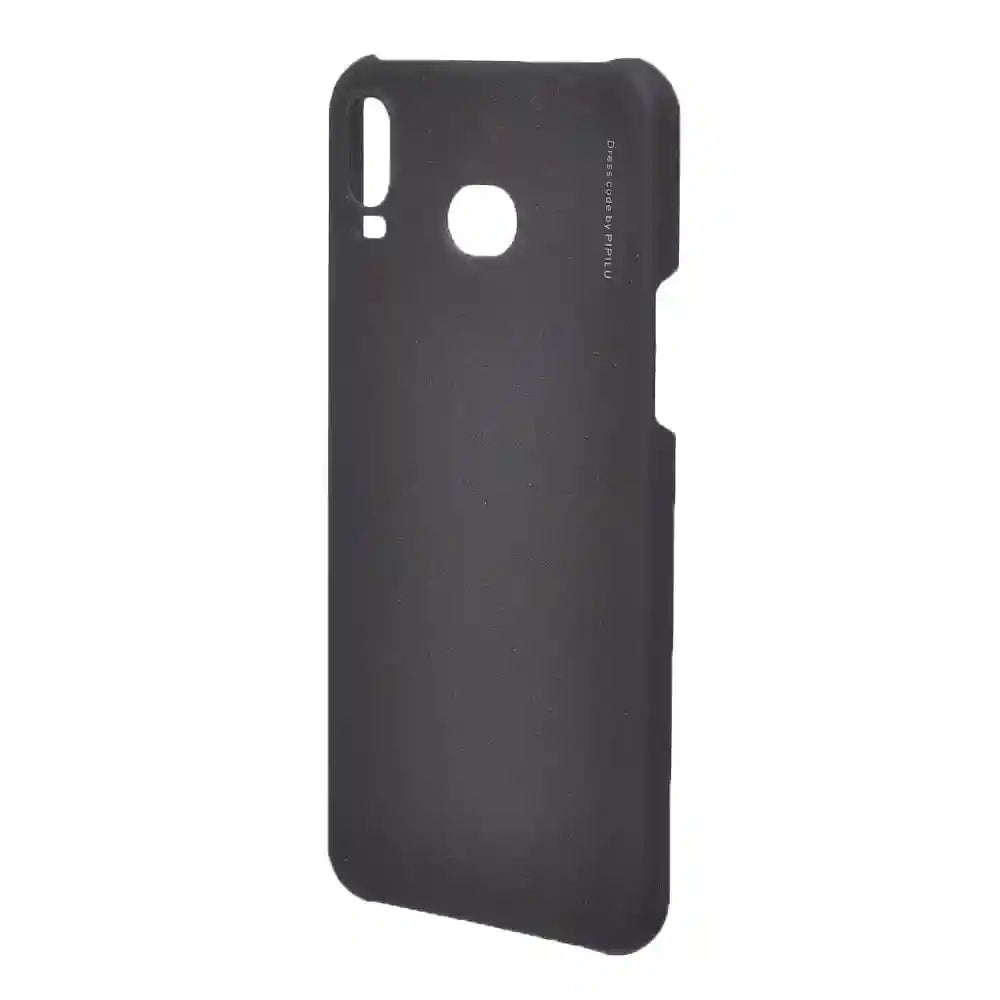 Generic X-Level Metal Phone Fully Protection Back Cover With Metallic Design For Samsung Galaxy A6s 6.0 Inch - Black - Safqqa Egypt