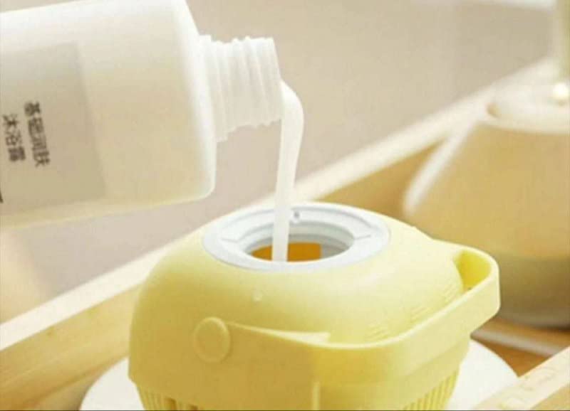 إسفنجة استحمام ناعمة على شكل كاميرا