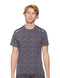 Magma Patterned Round-Neck Short-Sleeve Regular Fit T-shirts for Men - Safqqa Egypt