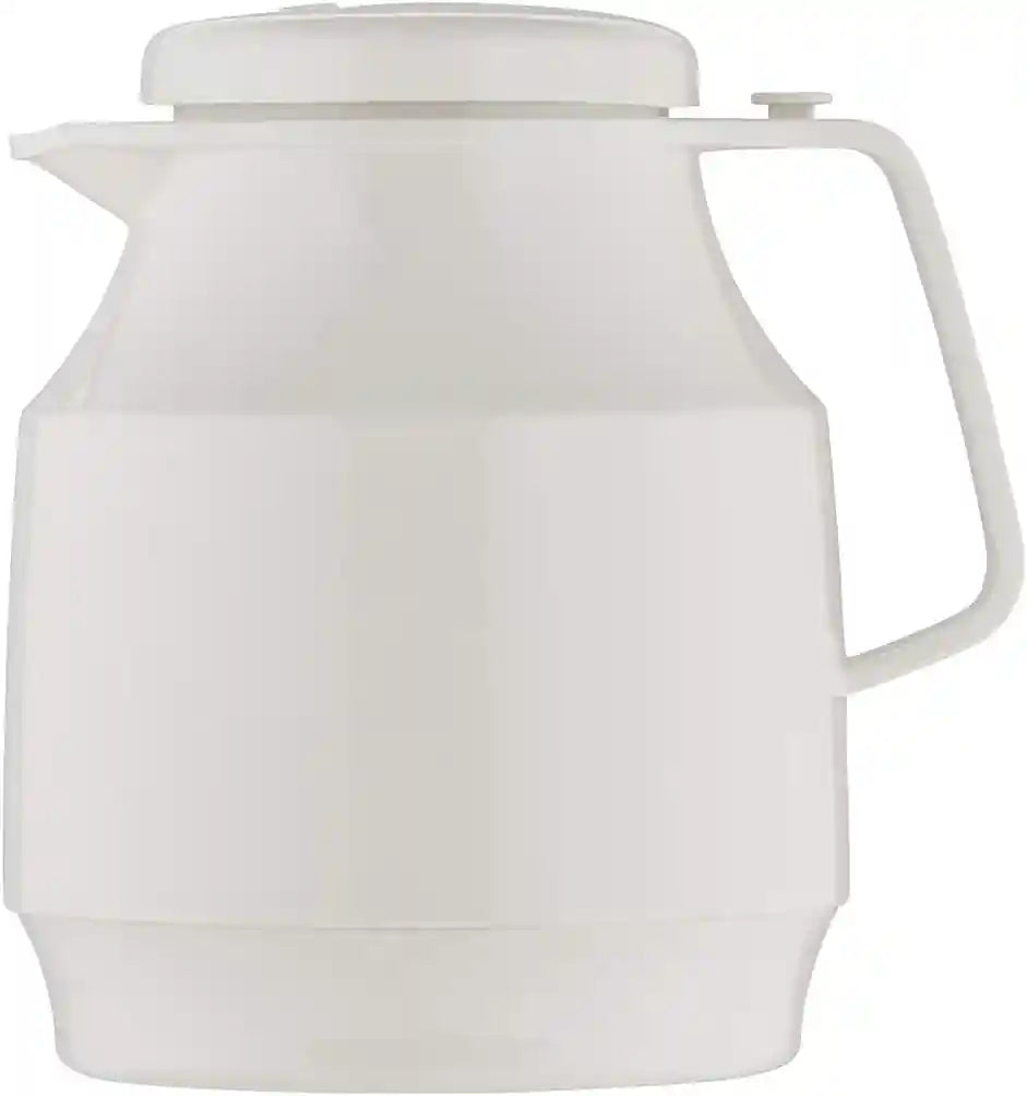 Helios Tea Boy Vacuum Jug White 1 Litre- Damage Box - Have Scratches - Safqqa Egypt