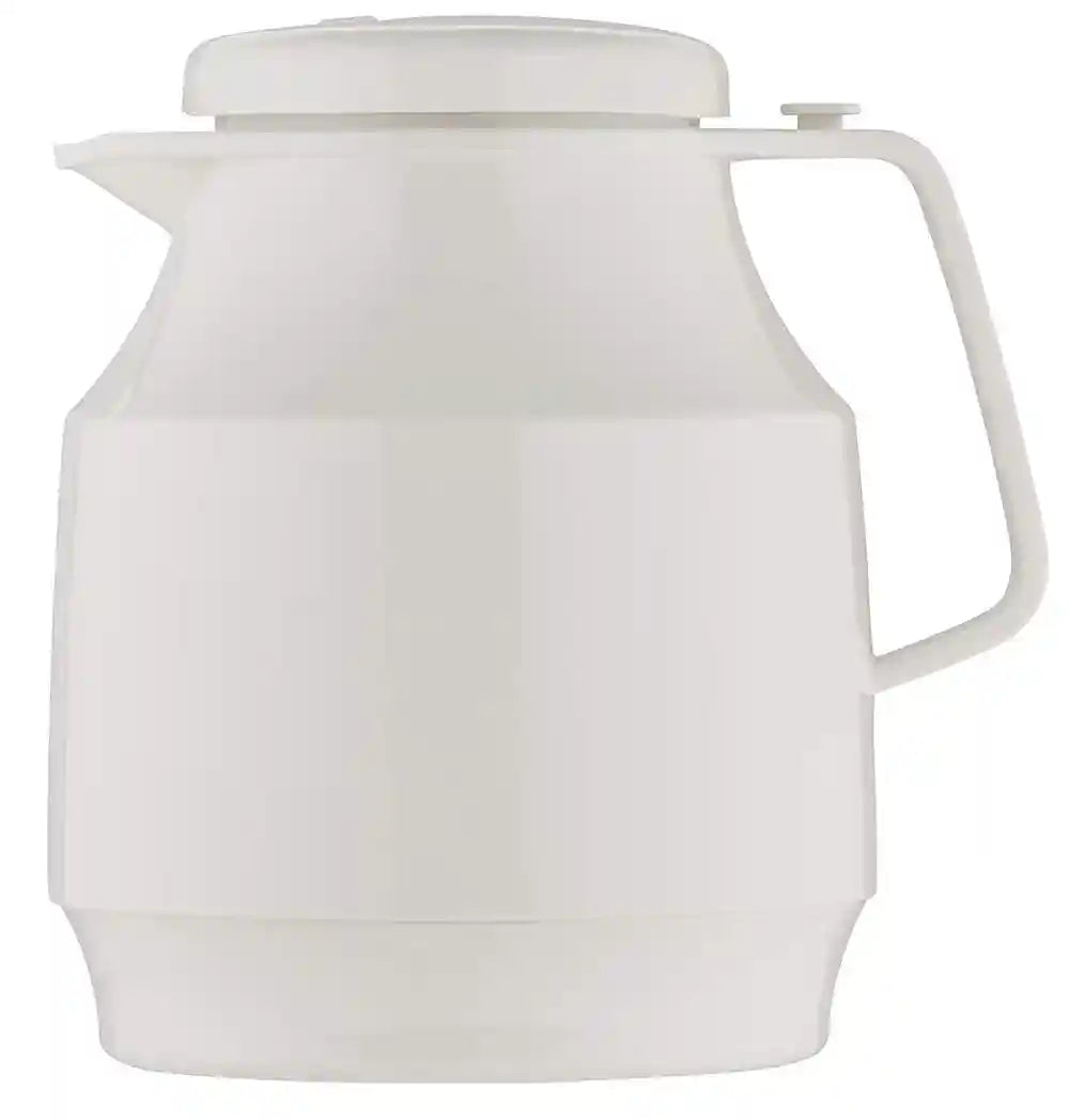 Helios Tea Boy Vacuum Jug White 1 Litre- Damage Box - Have Scratches - Safqqa Egypt