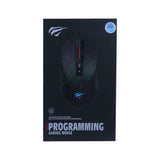 Havit MS1019 Wired Gaming Mouse – 6400 DPI, Backlit, USB, 7 Programmable Macro Keys