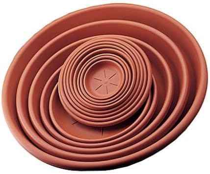 Bama Round Saucer, 20099, Red Brown, Plastic - Made In Italy - Safqqa Egypt