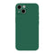GXFCZD Case for iPhone 13, 6.1-Inch, Silky-Soft Touch, Full-Body Protective Case, Shockproof Cover with Microfiber Lining( green) - Safqqa Egypt