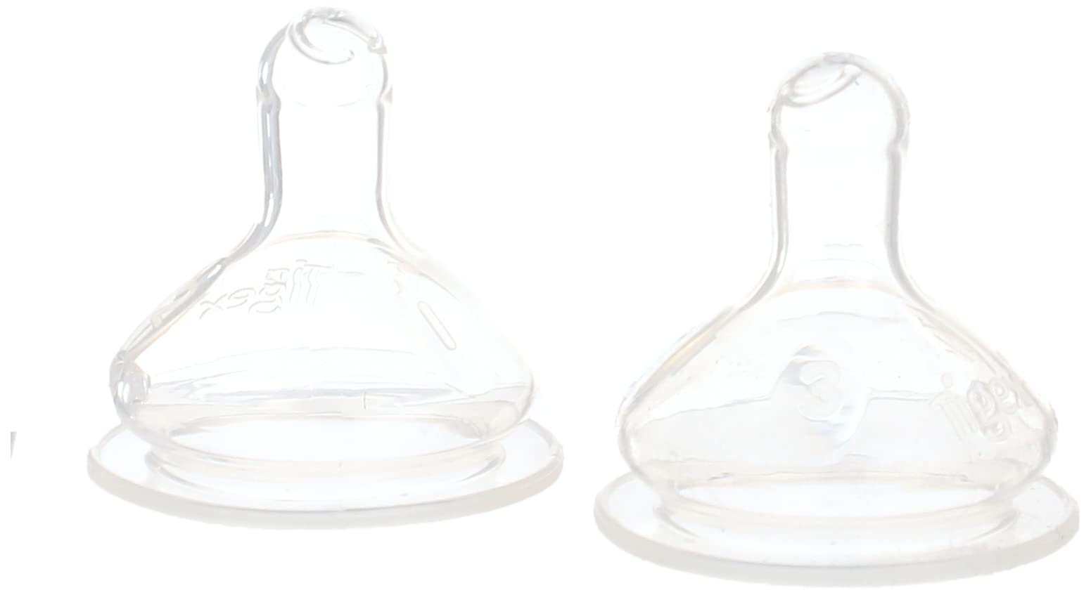 حلمة رضاعة الاطفال من تيجيكس، شفاف