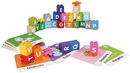 Dubie The Alphabet Train - 71 Pieces and 26 Learning Cards - Safqqa Egypt