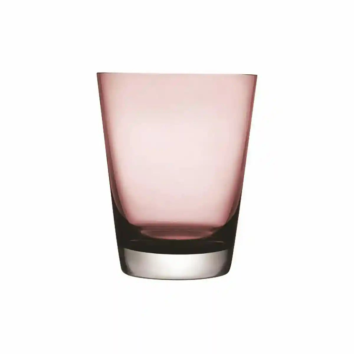 Nude Colored V Old Fashioned Glass - 340ml (Burgundy) - Safqqa Egypt