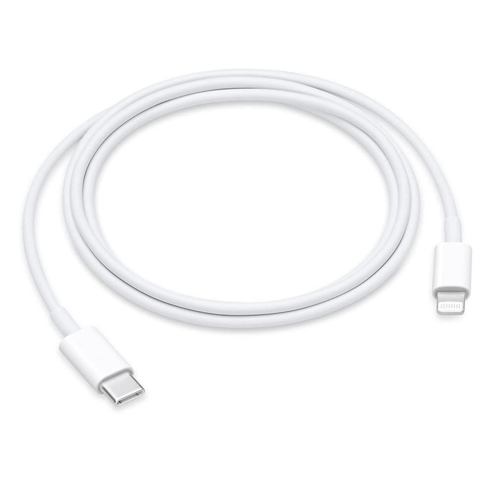 كابل Apple Lightning إلى USB-C بطول 1 متر (3.28 قدم) يوفر لك طريقة سهلة وفعالة للشحن، والمزامنة، ونقل البيانات بين أجهزة Apple الخاصة بك وأجهزة الكمبيوتر أو الشواحن المزودة بمنفذ USB-C.