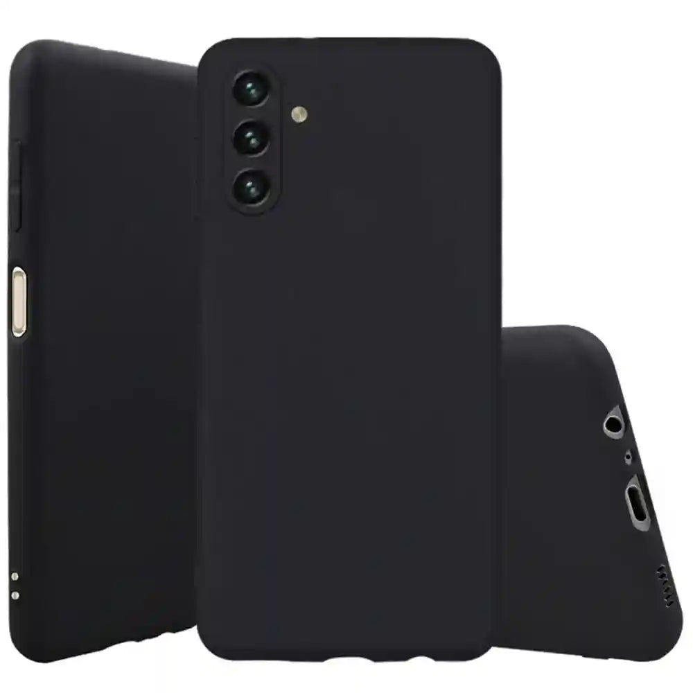 Compatible with Samsung Galaxy A13 5G/A04S Case, Flexible Silicone Protective Phone Case (Black) - Safqqa Egypt