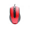 ماوس هافيت MS80 البصري – أحمر تركيب وتشغيل مباشر بدون برامج تحكم سلس ودقيق في المؤشر.